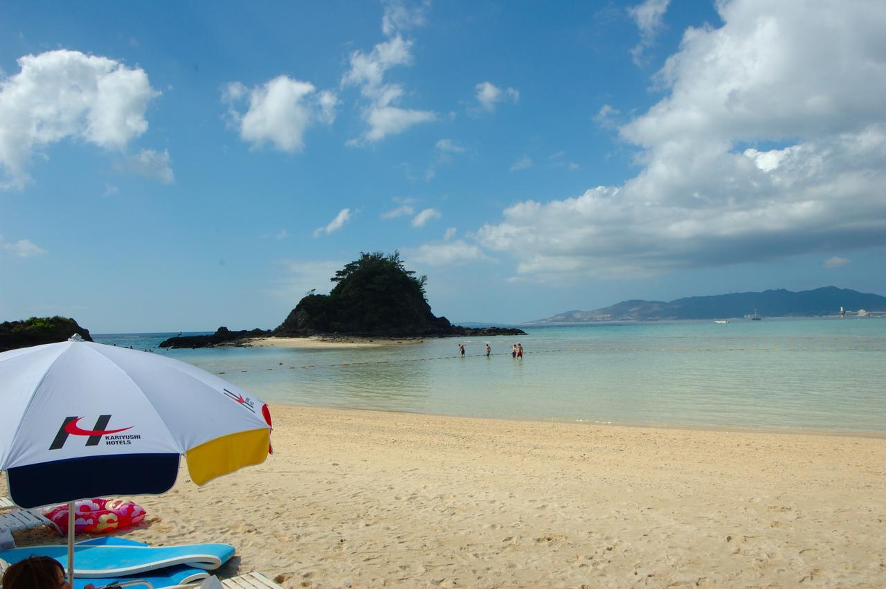 Okinawa Kariyushi Beach Resort Ocean Spa Onna Ngoại thất bức ảnh
