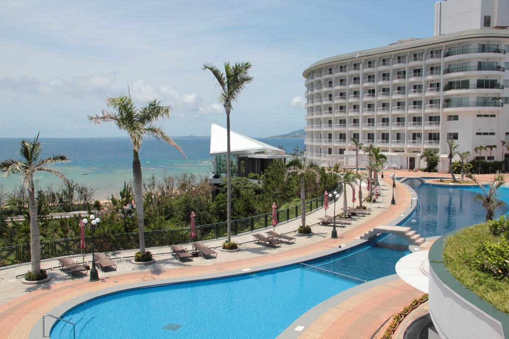 Okinawa Kariyushi Beach Resort Ocean Spa Onna Ngoại thất bức ảnh