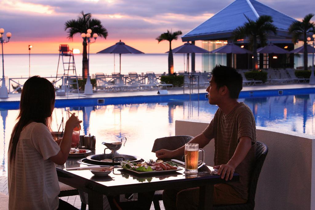 Okinawa Kariyushi Beach Resort Ocean Spa Onna Ngoại thất bức ảnh