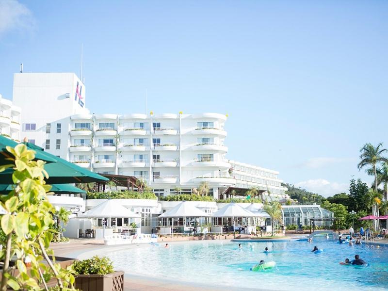 Okinawa Kariyushi Beach Resort Ocean Spa Onna Ngoại thất bức ảnh