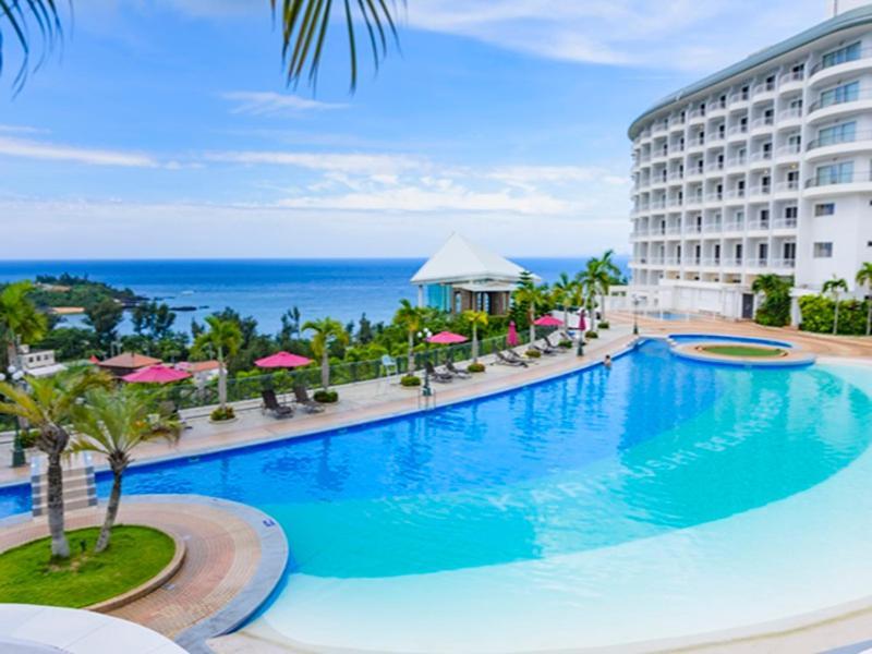 Okinawa Kariyushi Beach Resort Ocean Spa Onna Ngoại thất bức ảnh